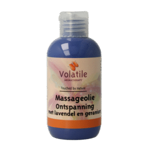 Volatile Massageolie ontspanning lavendel geranium