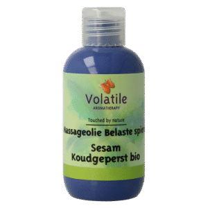 Volatile Massageolie sesam belaste spieren