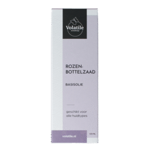 Volatile Rozenbottelzaad basisolie  glazen fles