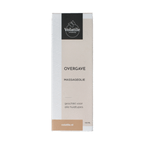 Volatile Massageolie overgave glas met pomp