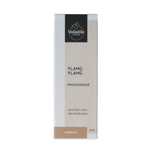 Volatile Massageolie ylang ylang glas met pomp