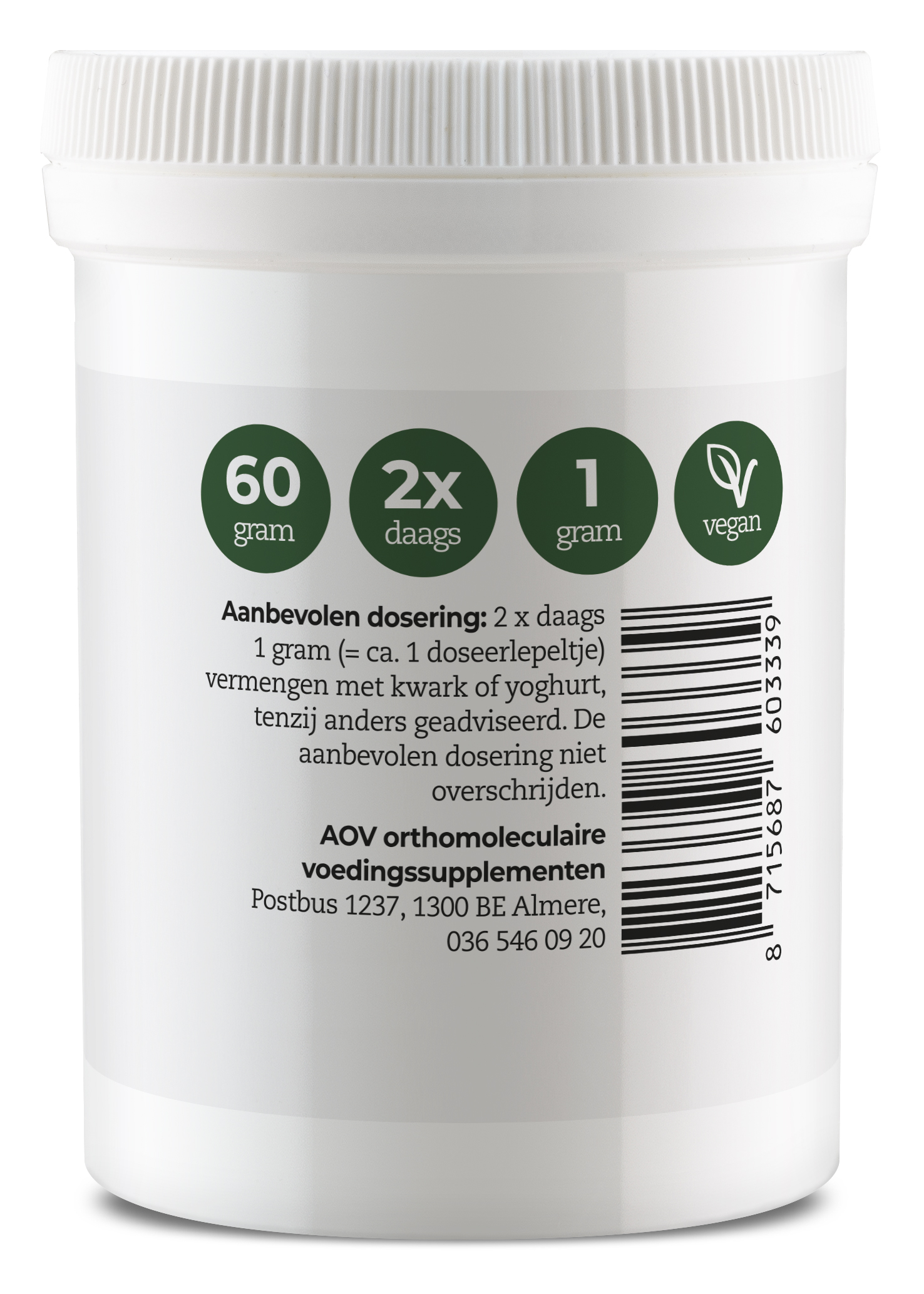 AOV 333 Vitamine C ascorbyl palmitaat - Afbeelding 3