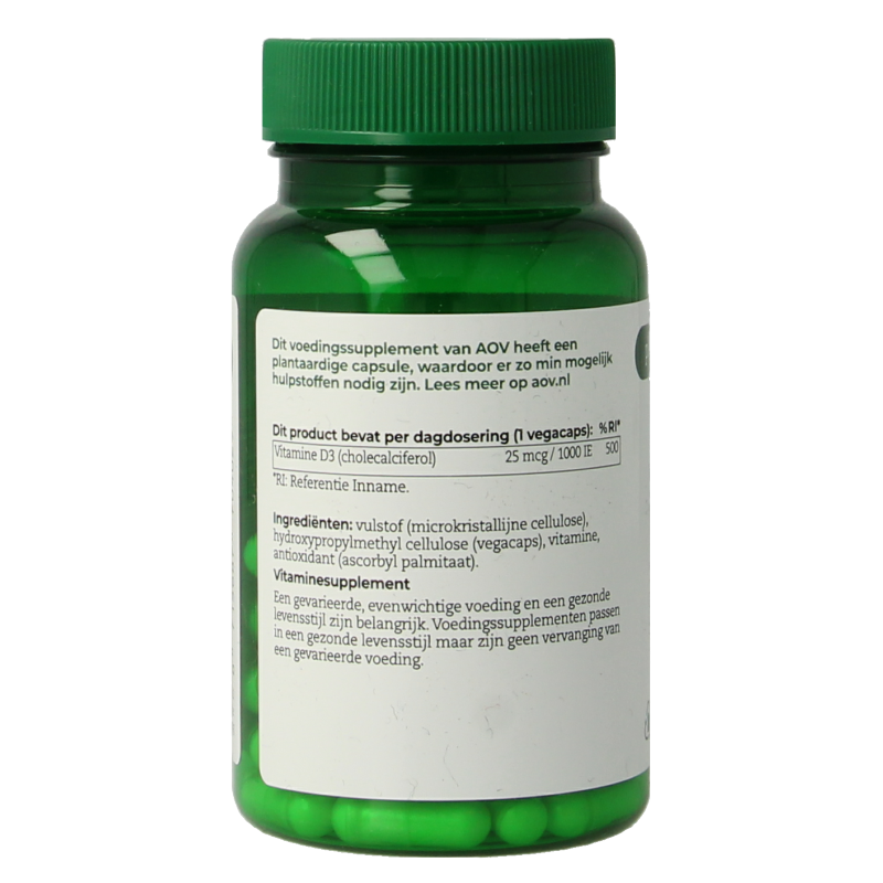 AOV 402 Vitamine D3 25mcg - Afbeelding 2