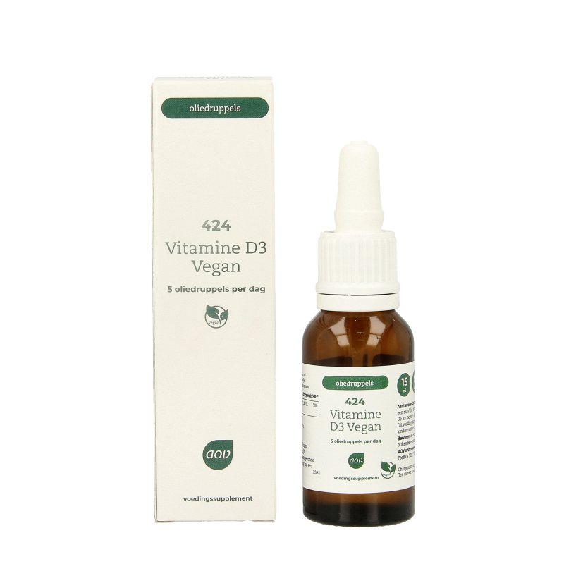 AOV 424 Vitamine D3 25mcg vegan - Afbeelding 2