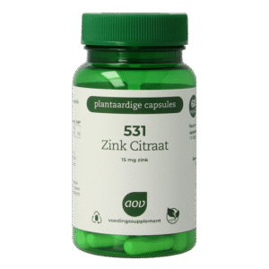 AOV 531 Zink citraat 15mg