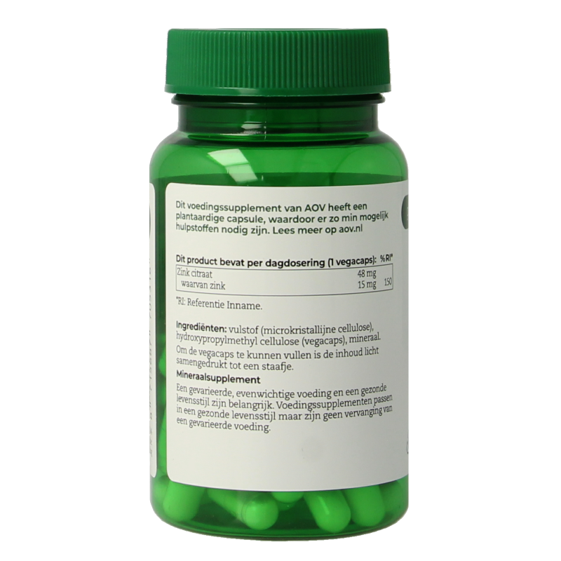 AOV 531 Zink citraat 15mg - Afbeelding 2