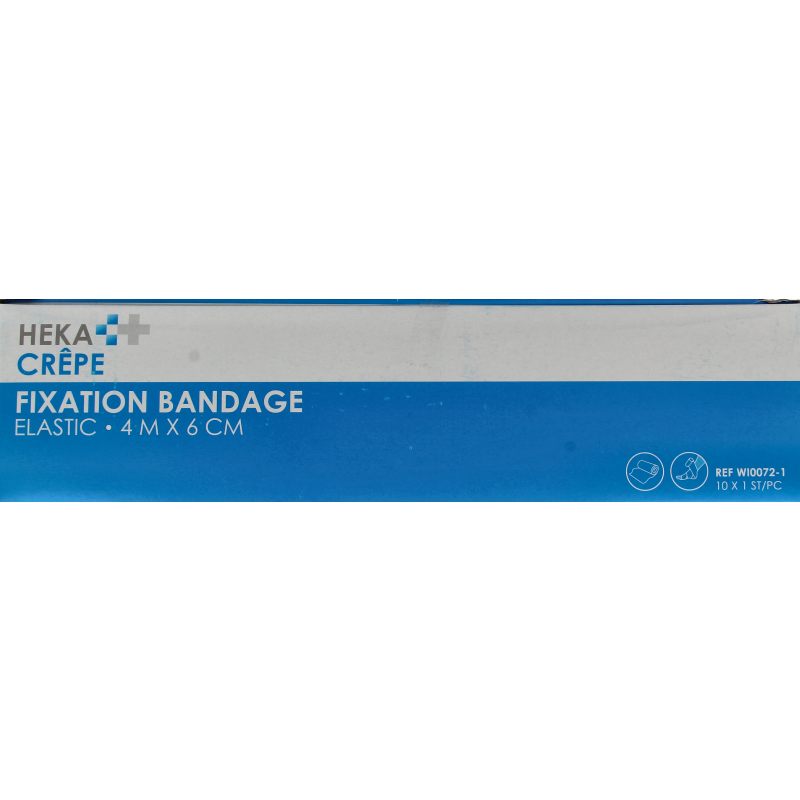 Heka Crepe windsel 4m x 6 cm - Afbeelding 2