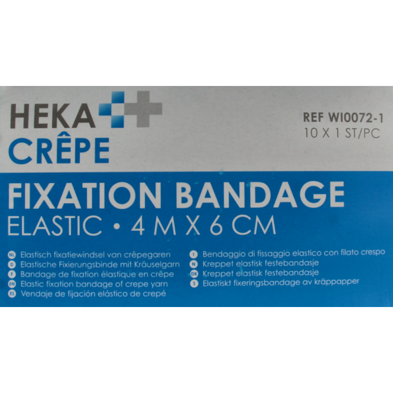 Heka Crepe windsel 4m x 6 cm - Afbeelding 4