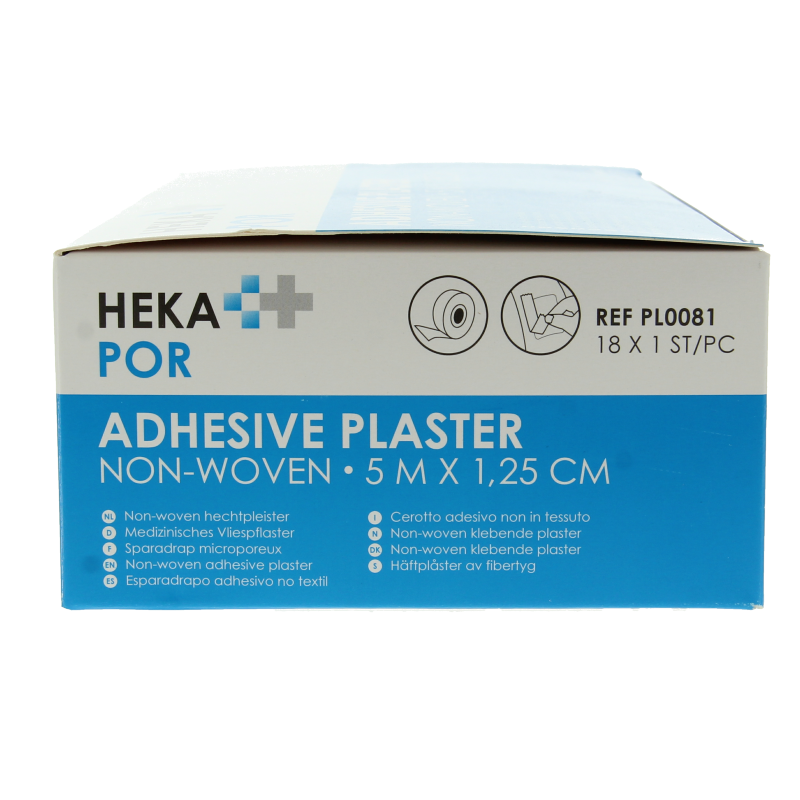 Hekapor Non-woven hechtpleister ring 5 x 1.25 - Afbeelding 2