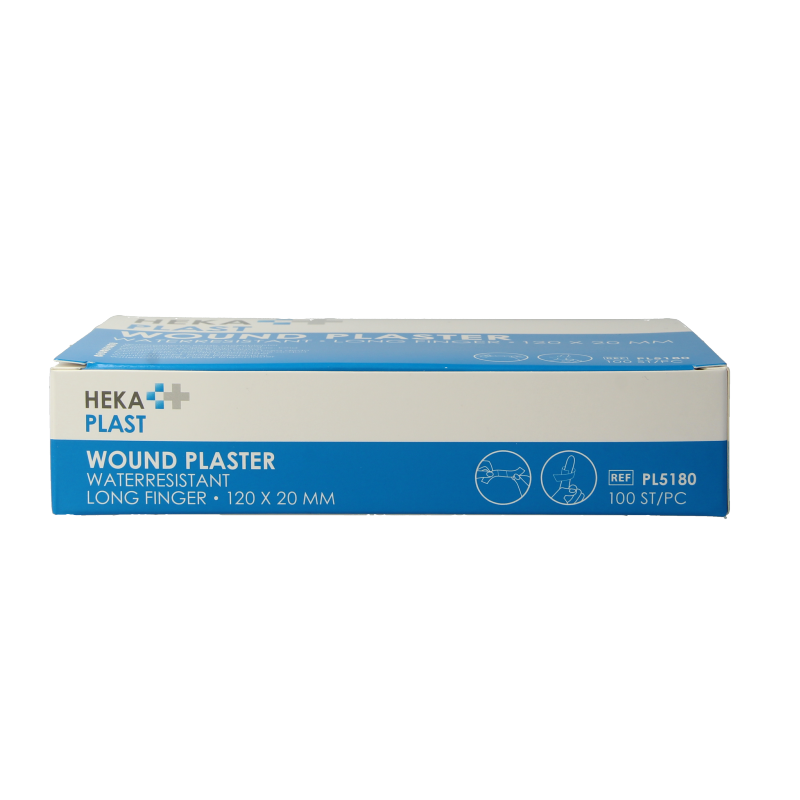 Hekaplast Vingerpleister water resistent 120 x 20 - Afbeelding 4