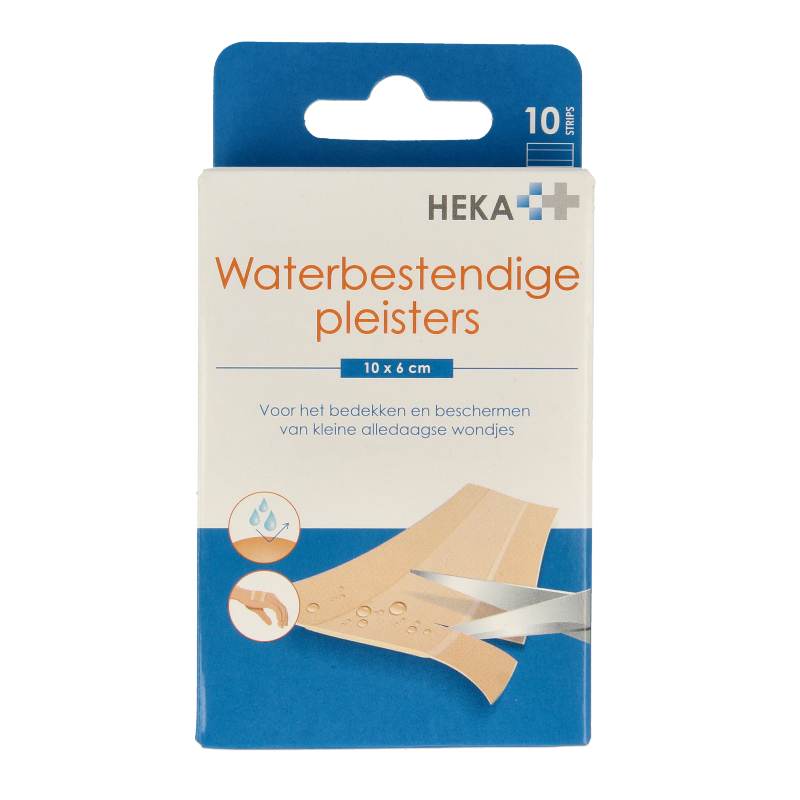Heka Waterbestendige pleisters 10 x 6cm