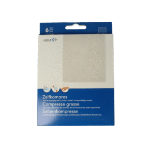 Heka Zalfkompres 7.5 x 10cm steriel