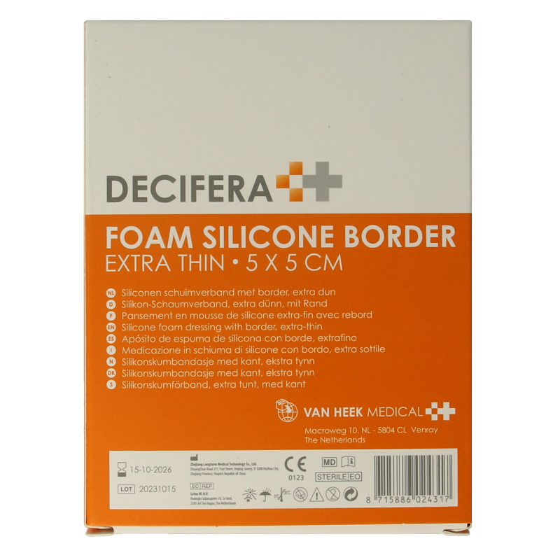 Decifera Foam border 5 x 5cm - Afbeelding 3