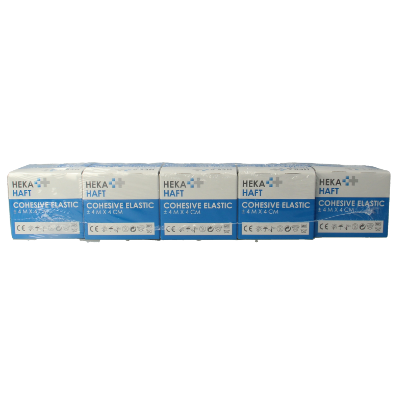 Hekahaft Cohesive windsel 4m x 4cm - Afbeelding 3