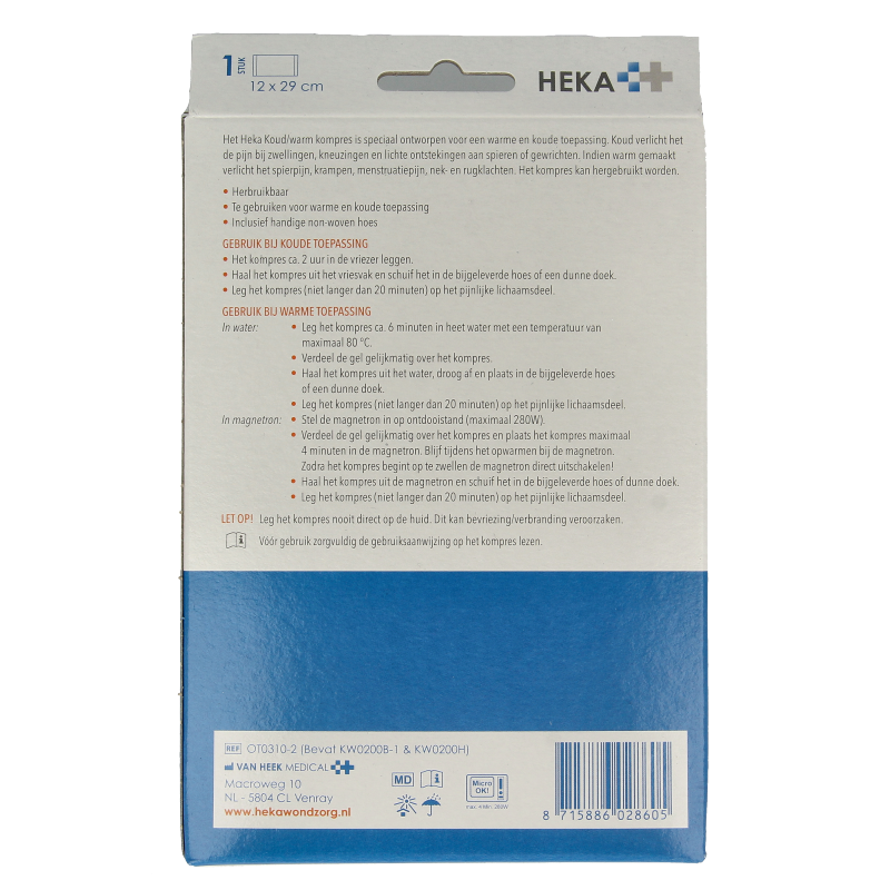 Heka Cold/Hotpack 12 x 29 large - Afbeelding 2