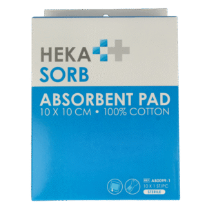 Heka Absorberend verband steriel  10 x 10cm