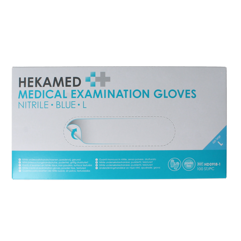 Heka Handschoenen soft nitrile L