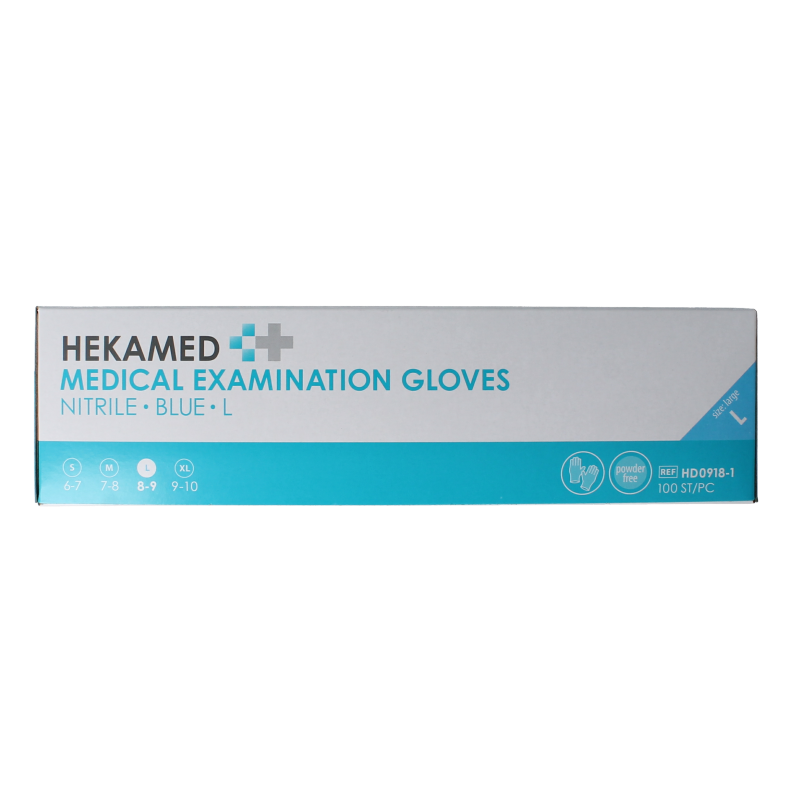 Heka Handschoenen soft nitrile L - Afbeelding 2