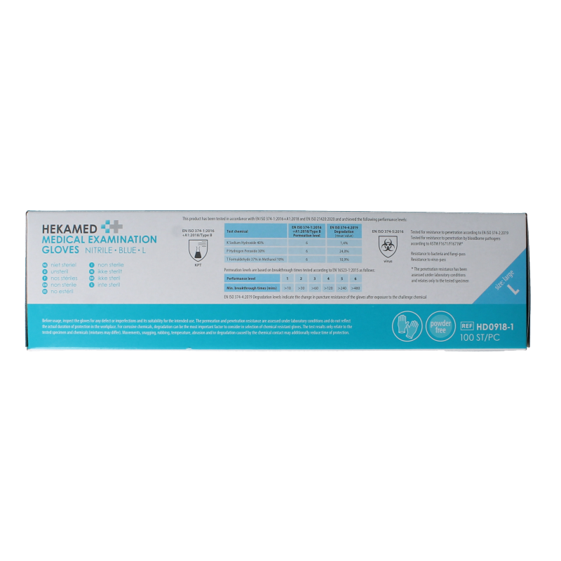 Heka Handschoenen soft nitrile L - Afbeelding 5
