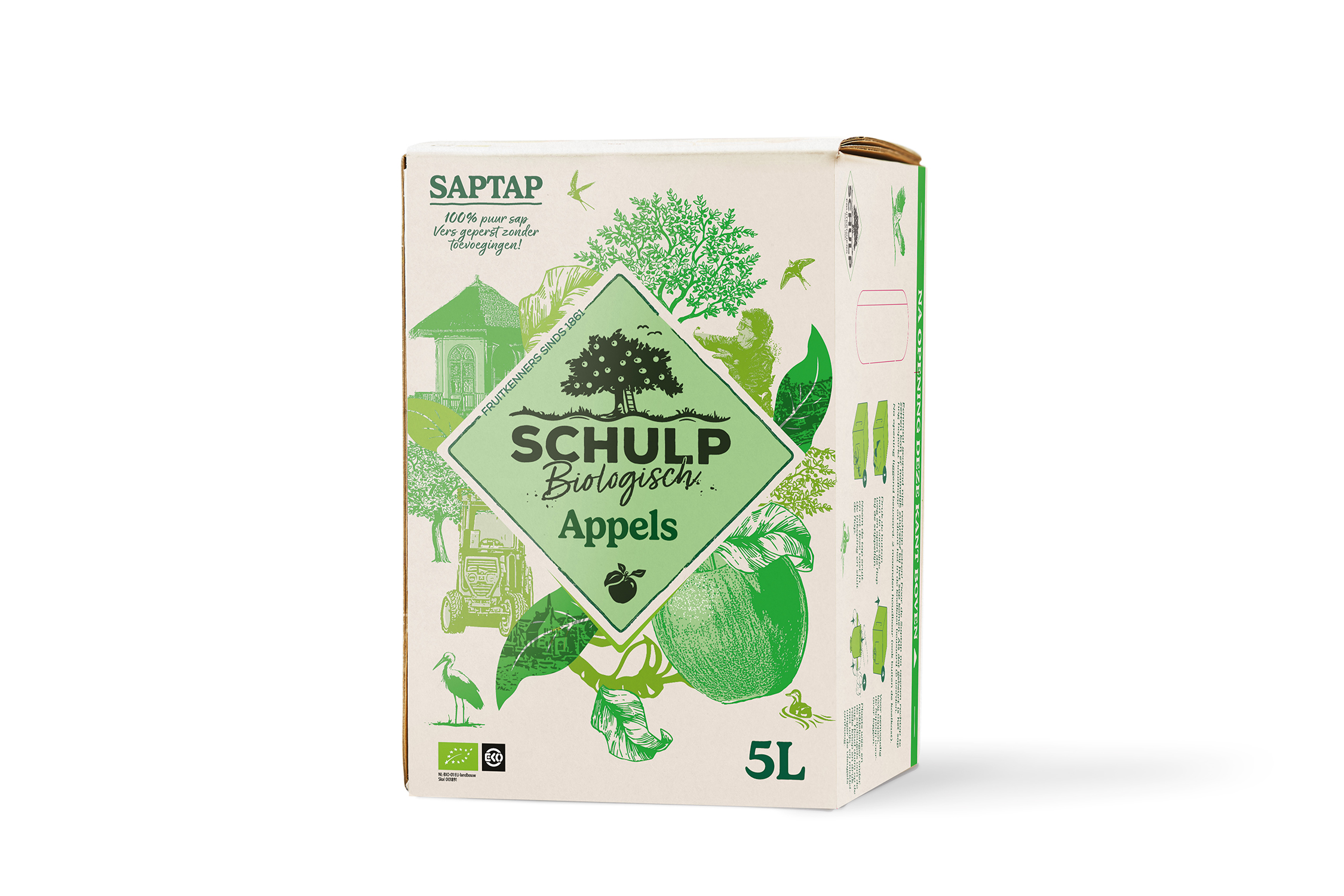Schulp Saptap appelsap bio