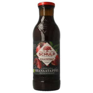 Schulp Krachtsap granaatappel puur bio