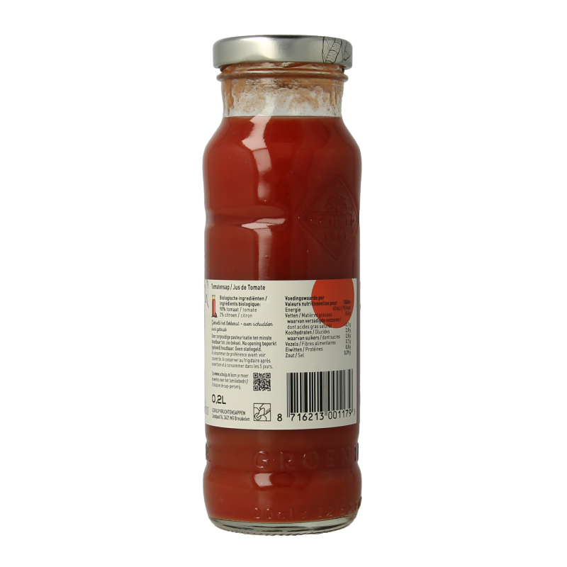 Schulp Groentje tomatensap bio - Afbeelding 2