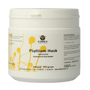 Groene Os Psyllium husk hond kat