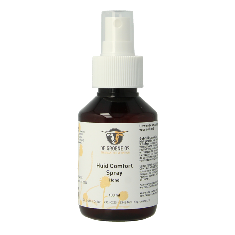 Groene Os Huid comfort spray hond