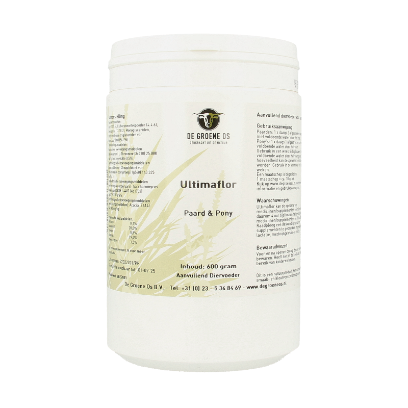 Groene Os Ultimaflor paard/pony
