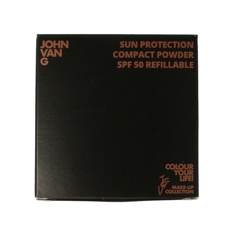 John van G Sun protection compact powder refillable 60 SPF50