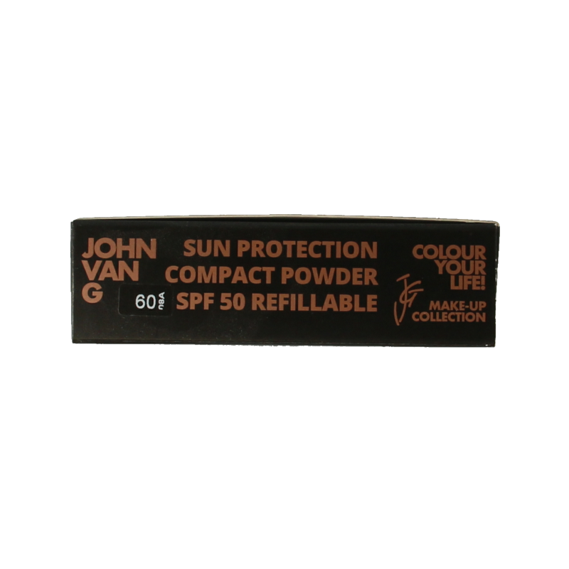 John van G Sun protection compact powder refillable 60 SPF50 - Afbeelding 4