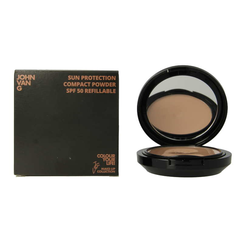 John van G Sun protection compact powder SPF50 refill 45 - Afbeelding 2