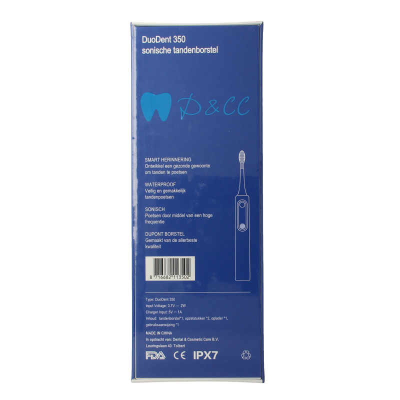 Duodent Tandenborstel 350 sonische digitaalscherm - Afbeelding 3