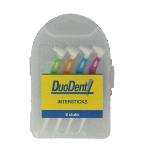 Duodent Intersticks in reisblister