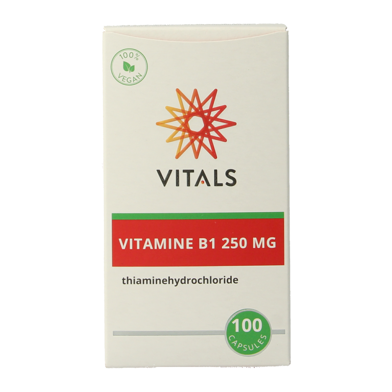 Vitals Vitamine B1 thiamine 250mg