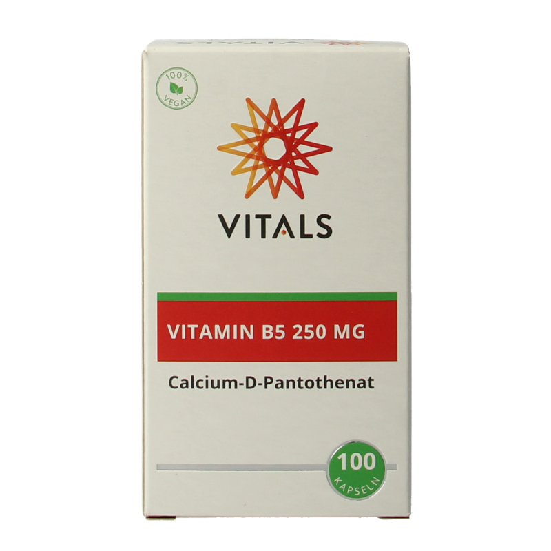 Vitals Vitamine B5 250mg - Afbeelding 4