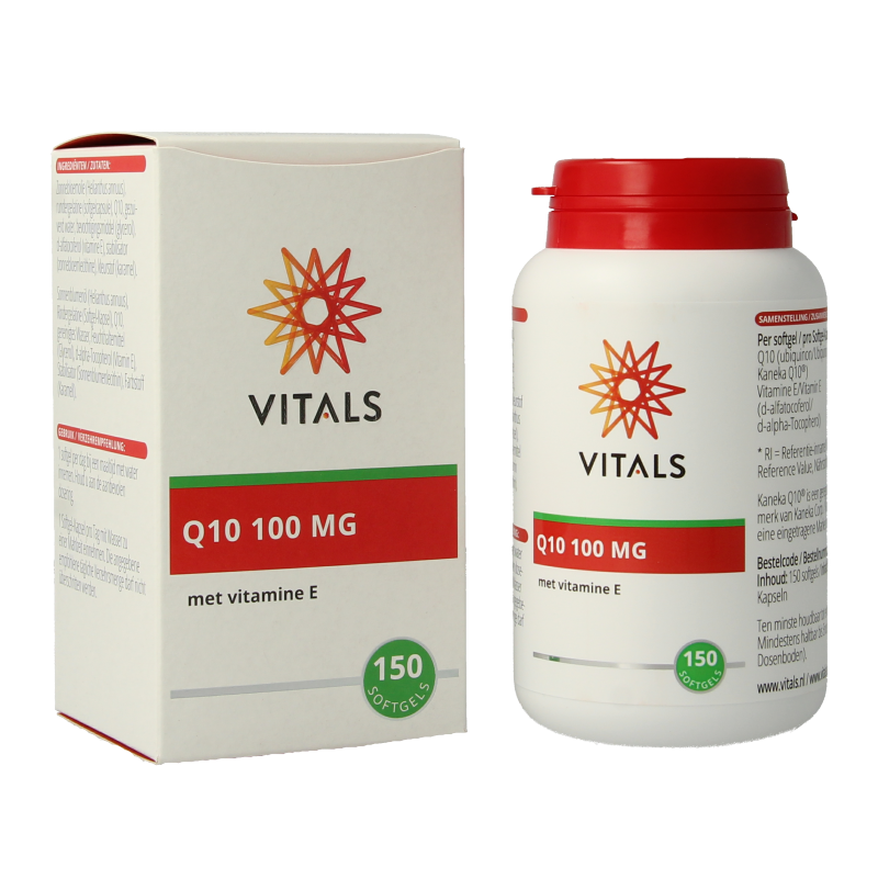 Vitals Q10 100 mg - Afbeelding 2