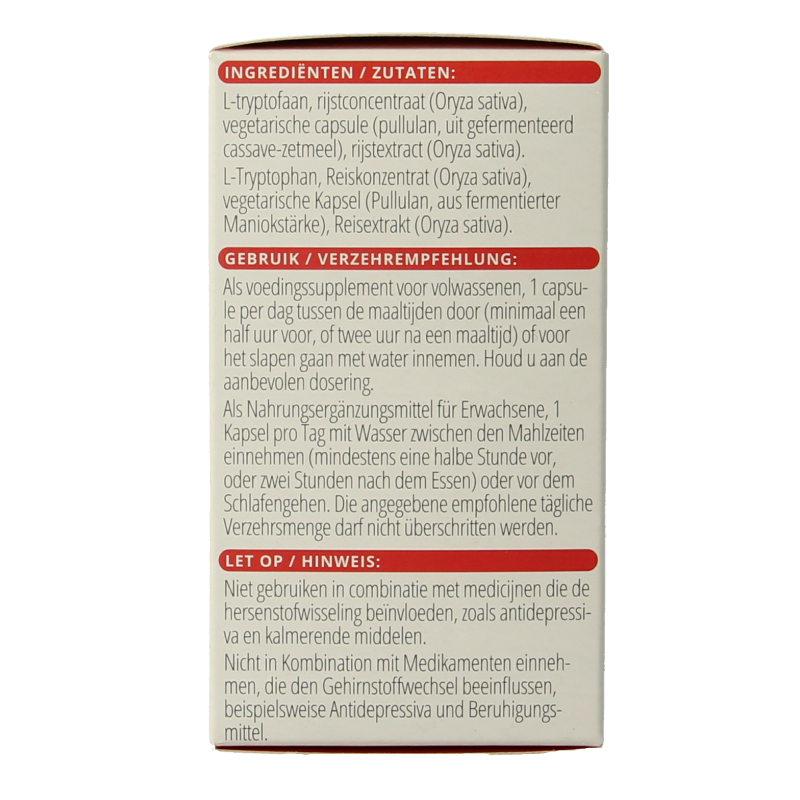 Vitals L-Tryptofaan - Afbeelding 3