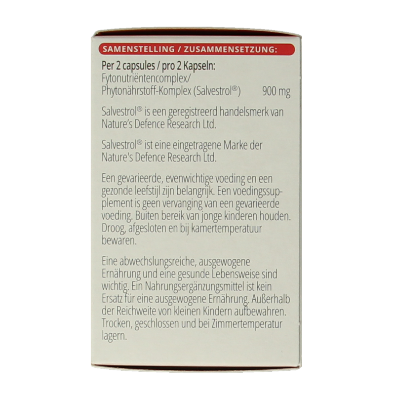 Vitals Salvestrol platinum - Afbeelding 5