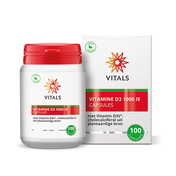 Vitals Vitamine D3 1000IE