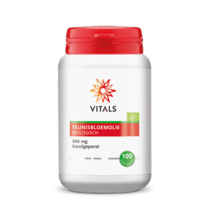 Vitals Teunisbloemolie 500mg bio