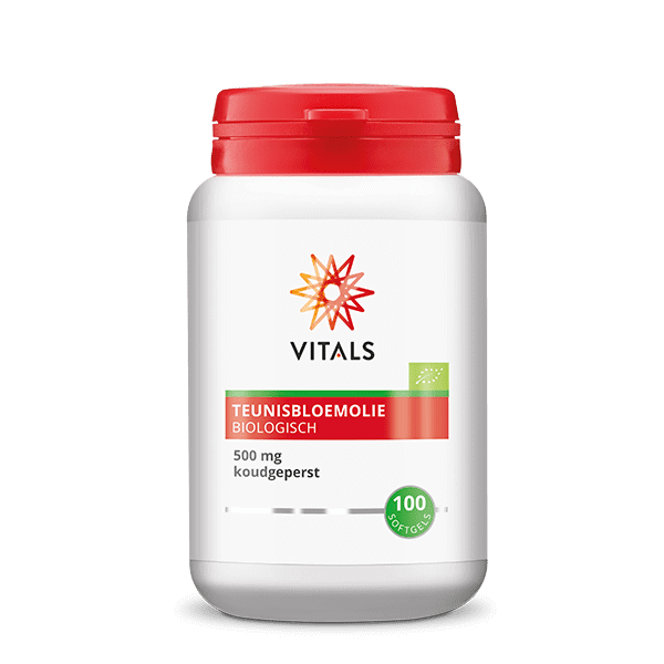 Vitals Teunisbloemolie 500mg bio