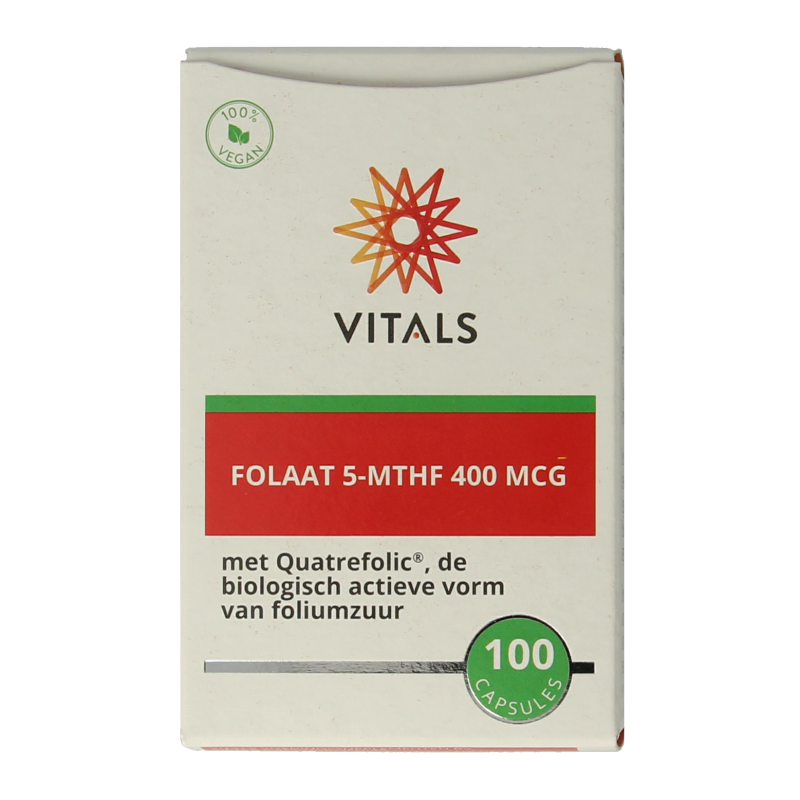 Vitals Folaat 5-MTHF 400 mcg