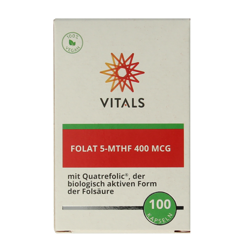 Vitals Folaat 5-MTHF 400 mcg - Afbeelding 4