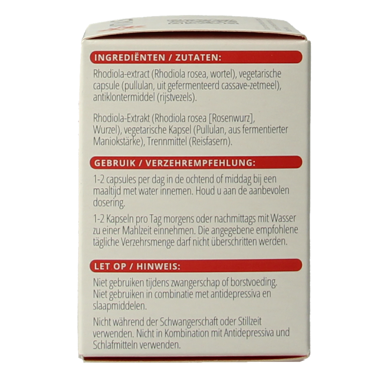 Vitals Rhodiola LF - Afbeelding 3