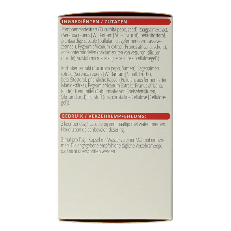 Vitals Mannenformule pro prostaat - Afbeelding 3