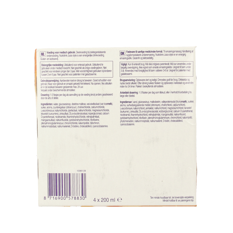 Nutridrink Juice style sinaas - Afbeelding 3