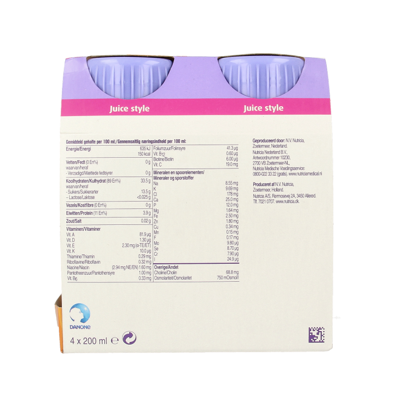 Nutridrink Juice style sinaas - Afbeelding 4