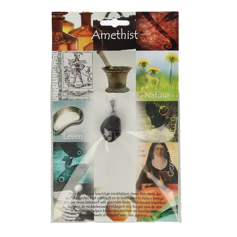 Steengoed Hanger gezondheidssteen amethyst