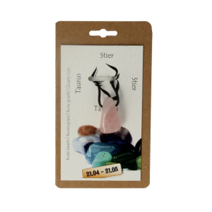 Steengoed Sterrenbeeldsteen hanger stier